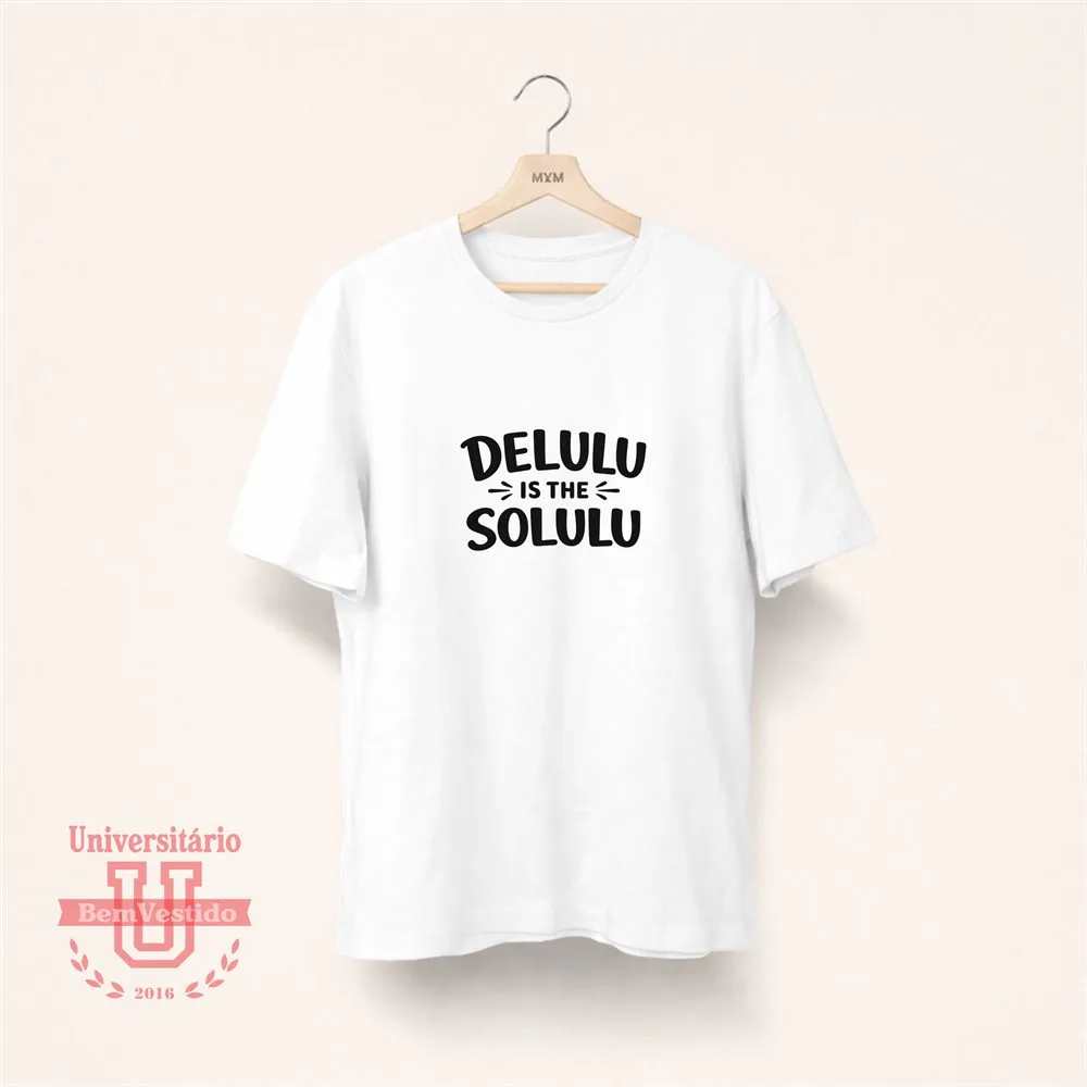 Camiseta Delulu Branca