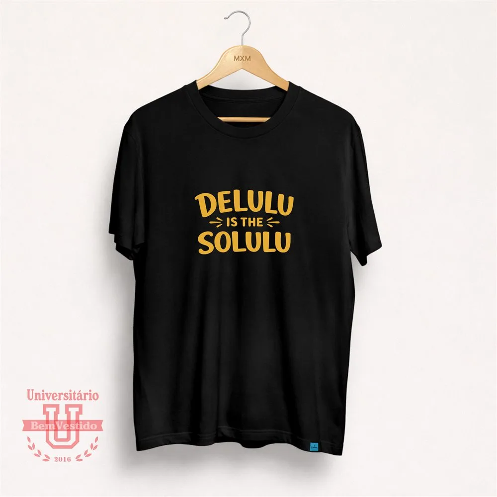 Camiseta Delulu is the Solulu Preta