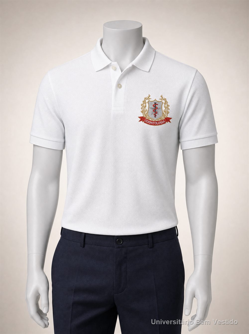 Polo Branca Odontologia — Brasão